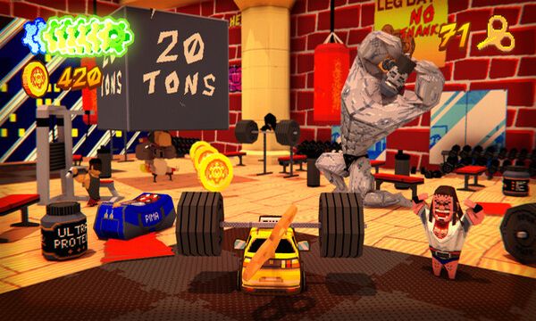 Yellow Taxi Goes Vroom Screenshot 1, Full Version, PC Game, Download Free
