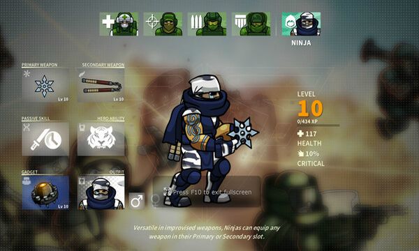 Strike Force Heroes Ninja Class Screenshot 1, Full Version, PC Game, Download Free