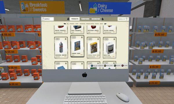 siMarket Supermarket Simulator Screenshot 1, Full Version, PC Game, Download Free