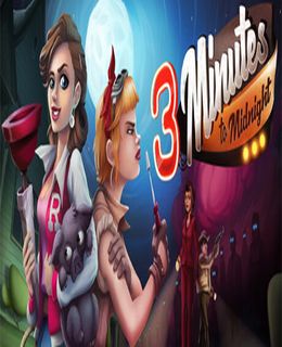 3 Minutes to Midnight: A Comedy Graphic Adventure Cover, Poster, Full Version, PC Game, Download Free