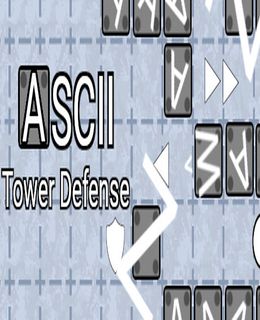 ASCII Tower Defense Cover, Poster, Full Version, PC Game, Download Free