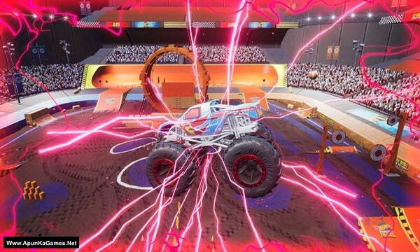 Hot Wheels Monster Trucks: Stunt Mayhem Screenshot 1, Full Version, PC Game, Download Free