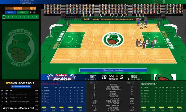 Draft Day Sports: Pro Basketball 2025 Screenshot 3, Full Version, PC Game, Download Free